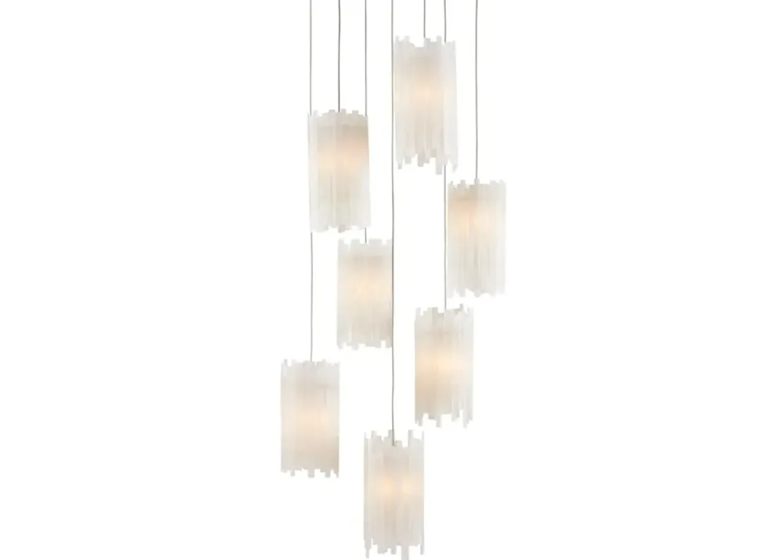 Escenia 7-Light Round Multi-Drop Pendant