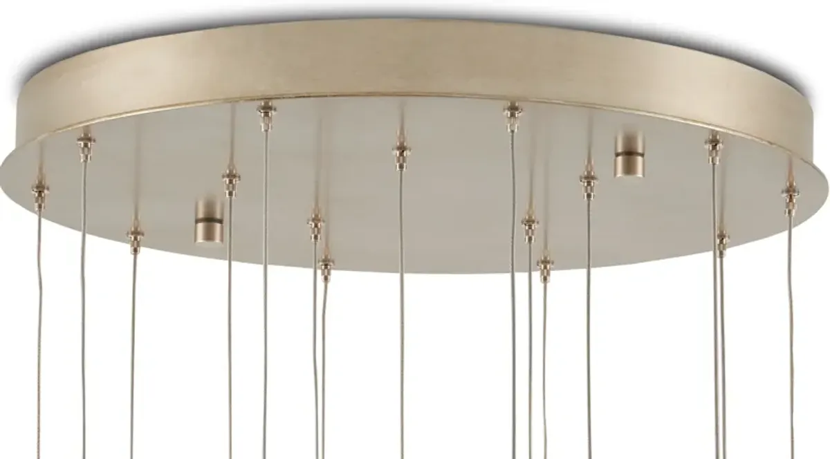 Rame 15-Light Round Multi-Drop Pendant