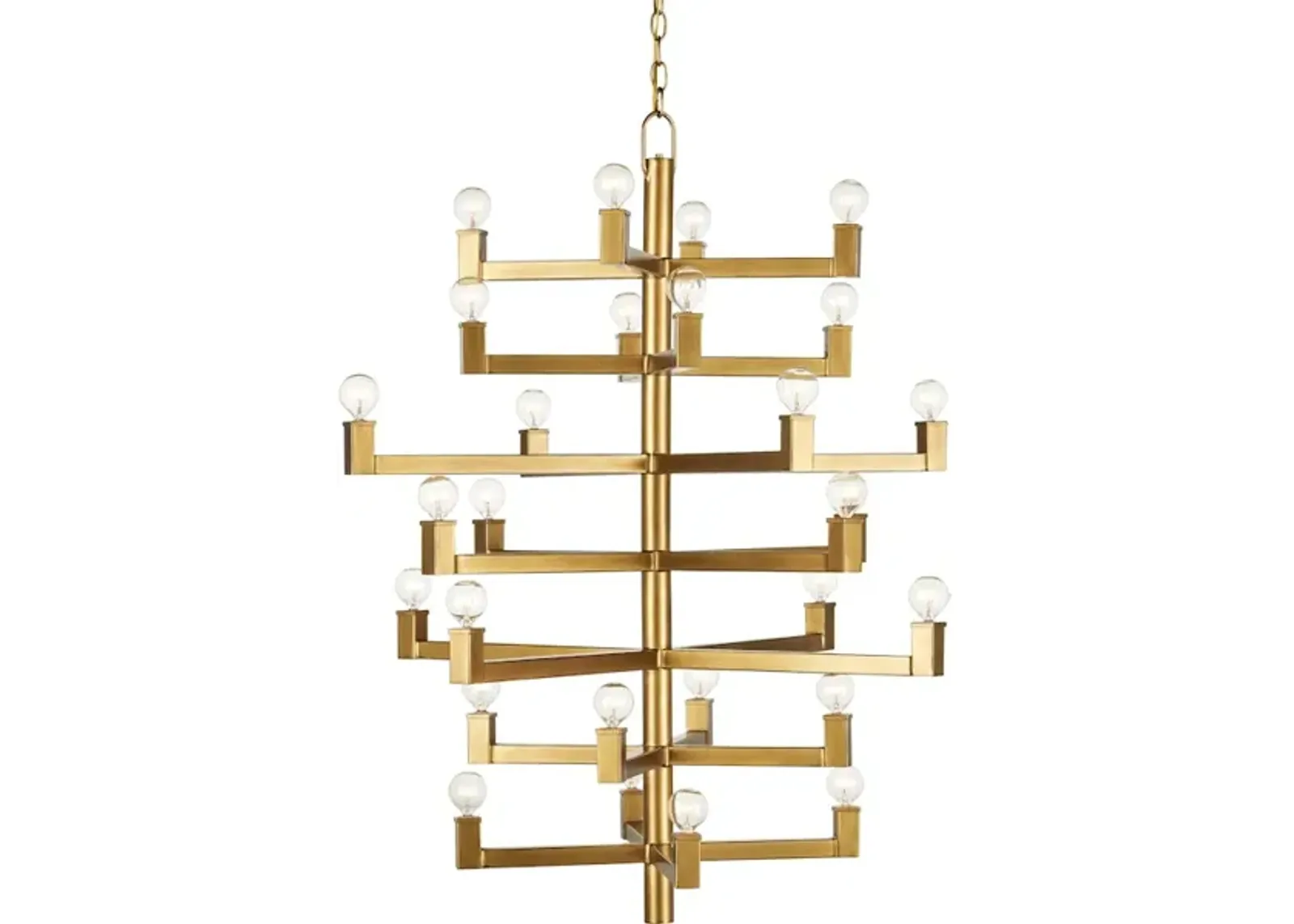 Andre Medium Brass Chandelier