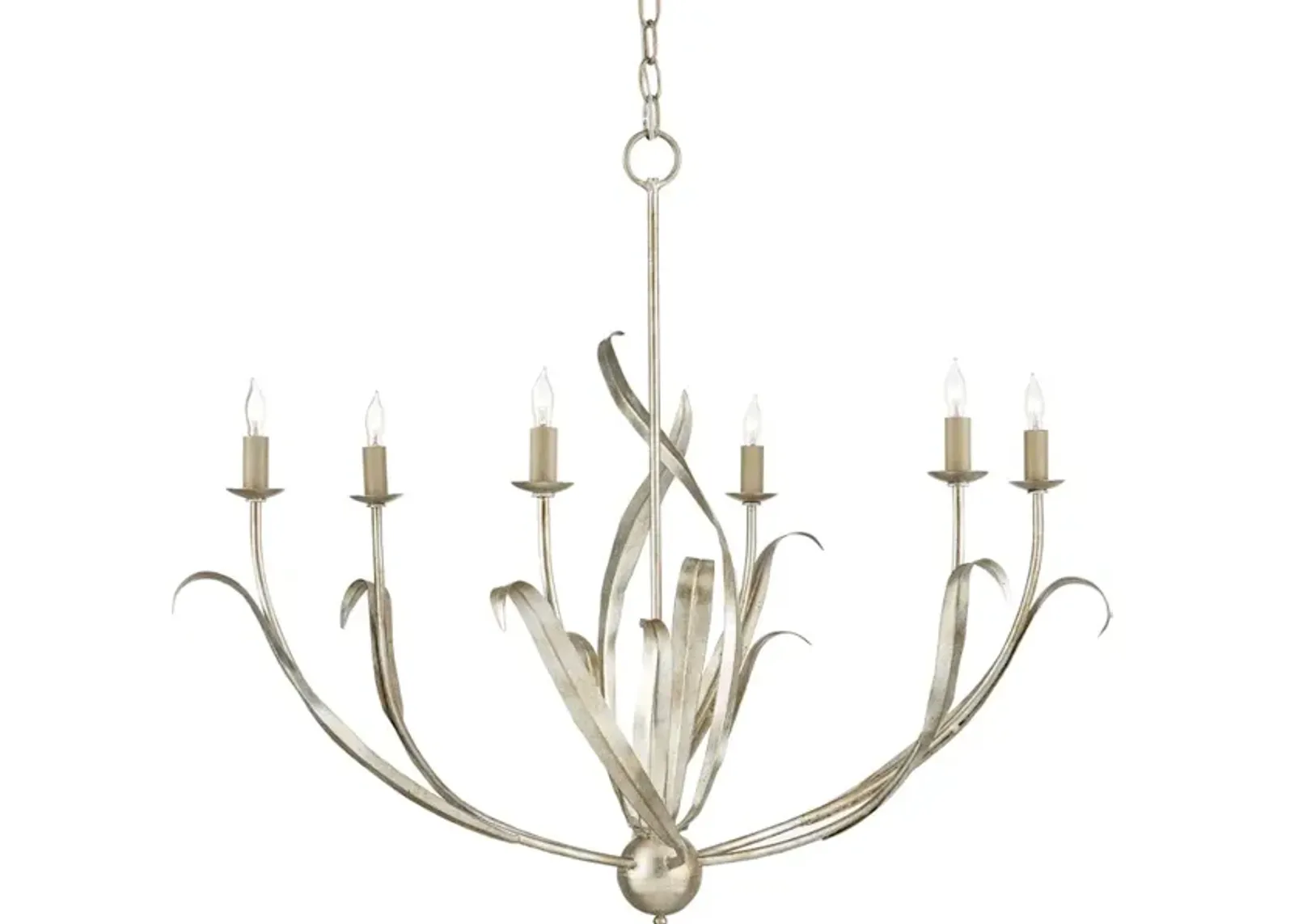 Menefee Silver Chandelier