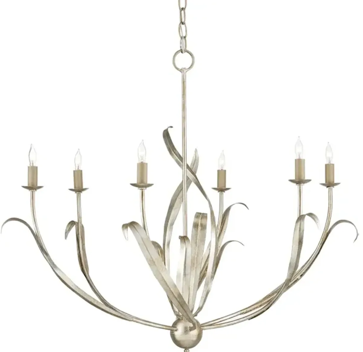 Menefee Silver Chandelier