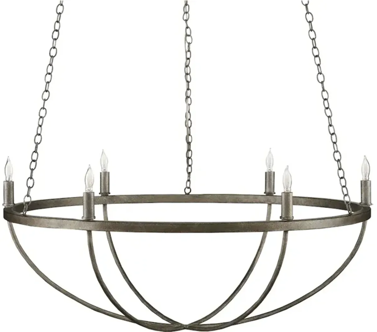 Quillian Black Chandelier