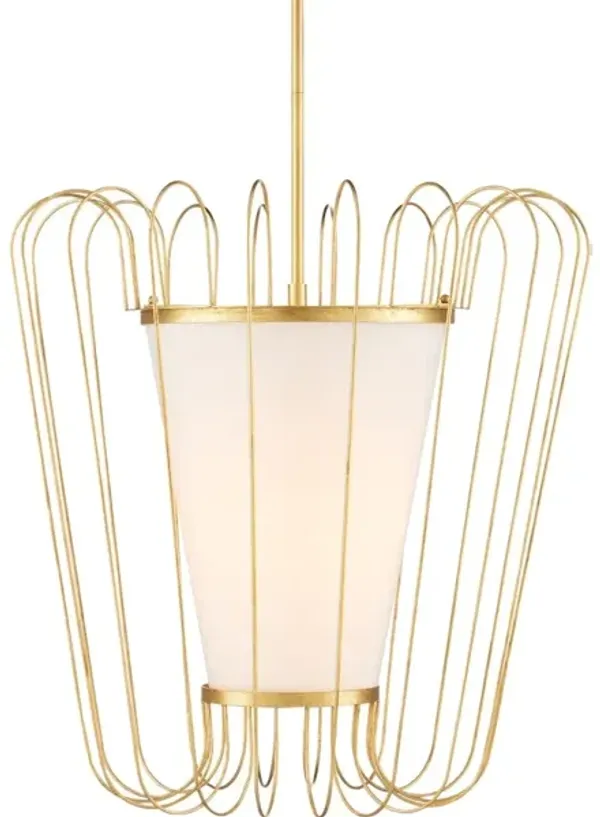 Postscript Gold Pendant