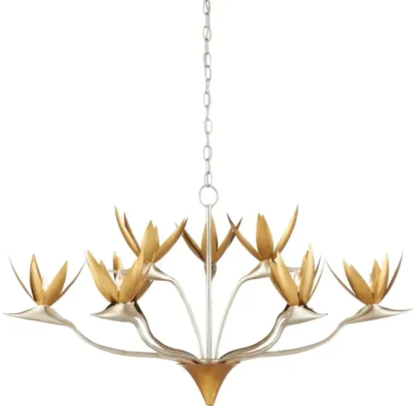 Paradiso Silver and Gold Chandelier