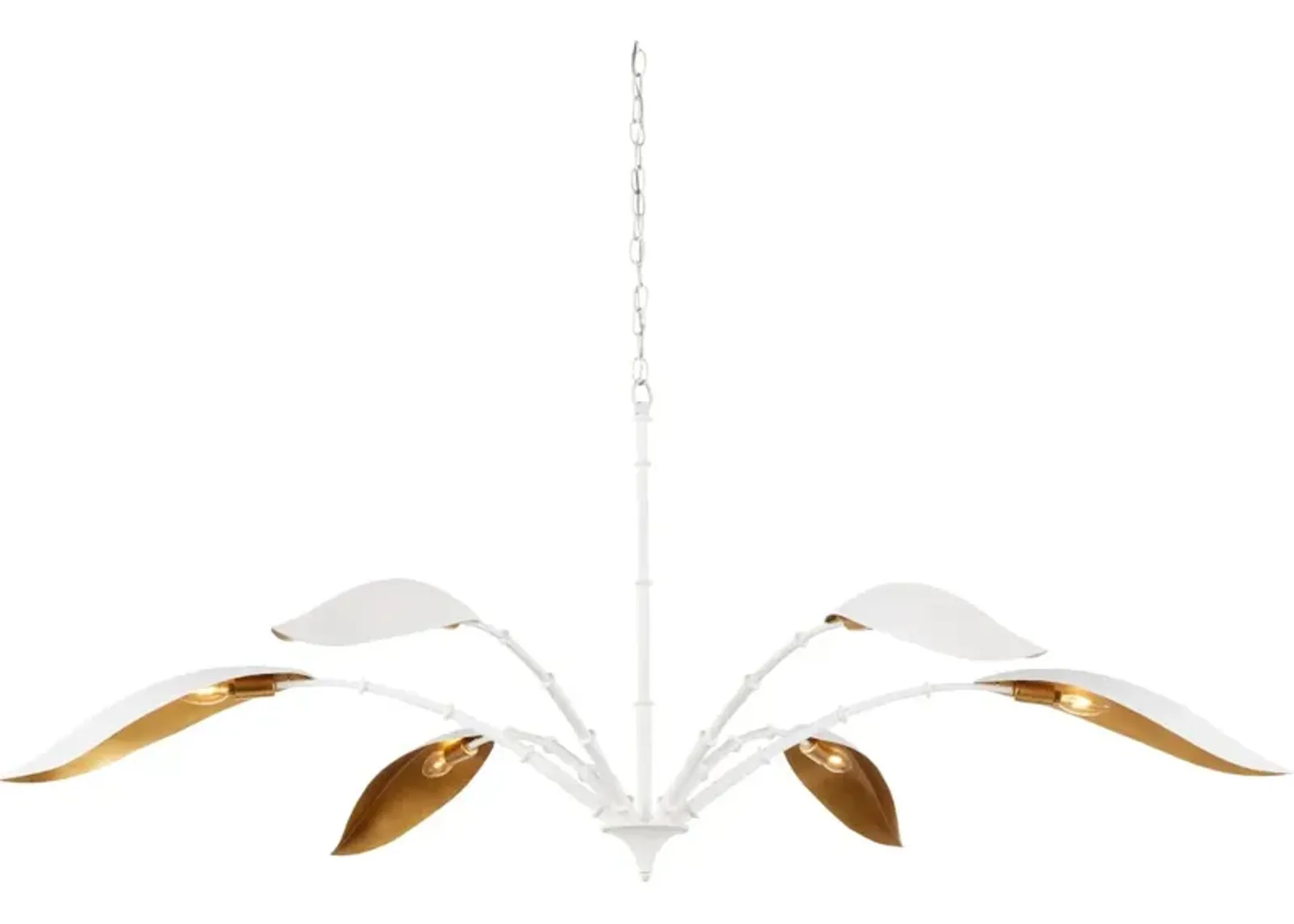 Yuriko White Chandelier