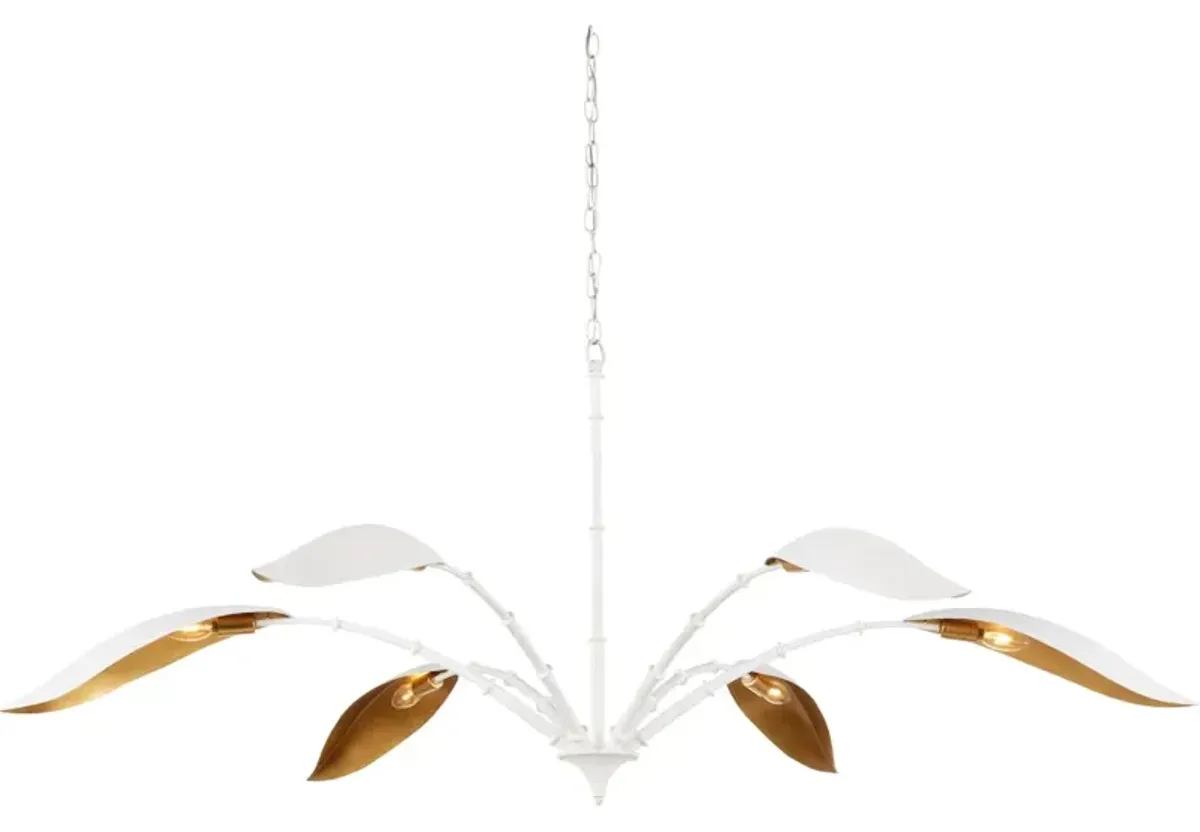 Yuriko White Chandelier