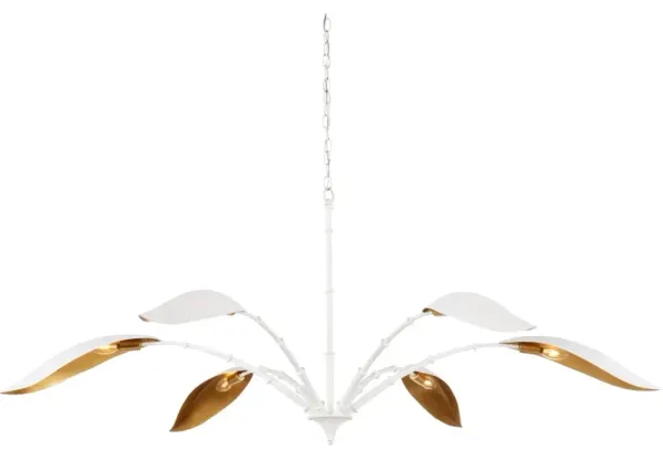 Yuriko White Chandelier