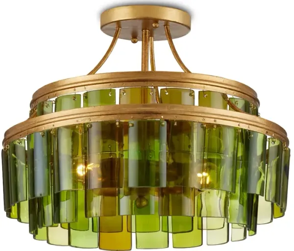 Vintner Green Semi-Flush Mount