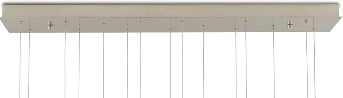 Palatino 15-Light Linear Multi-Drop Pendant