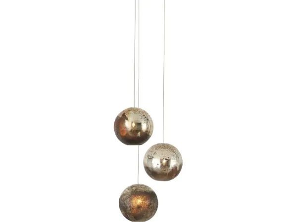 Pathos 3-Light Round Multi-Drop Pendant
