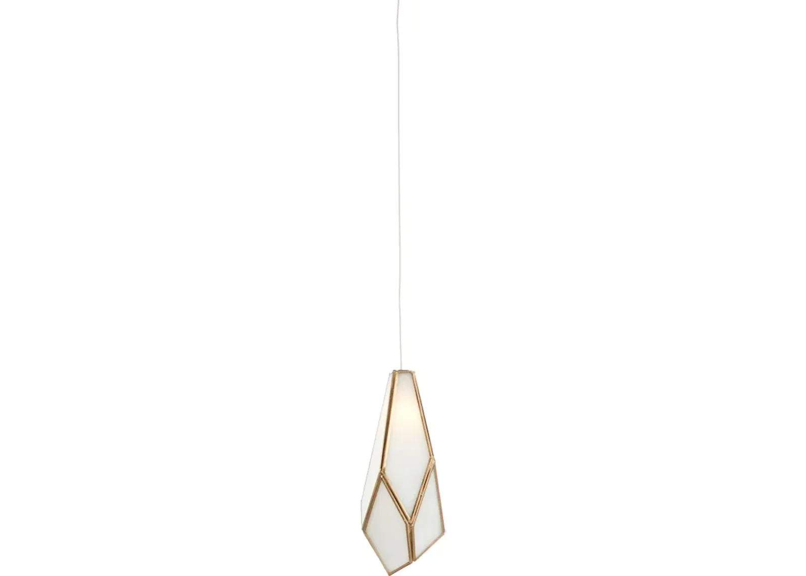 Glace White 1Light Round MultiDrop Pendant by Walter E. Smithe
