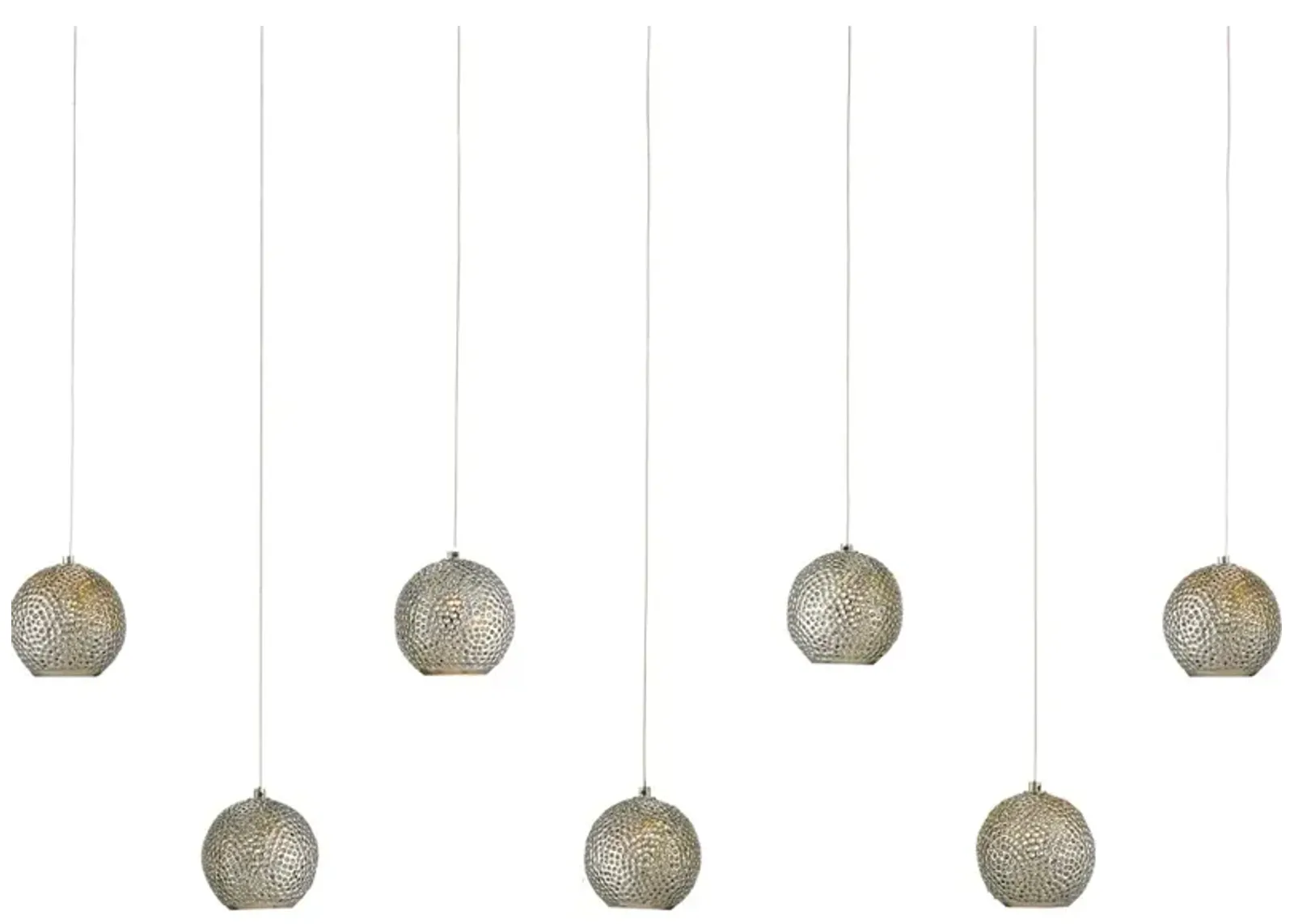 Giro 7-Light Linear Multi-Drop Pendant