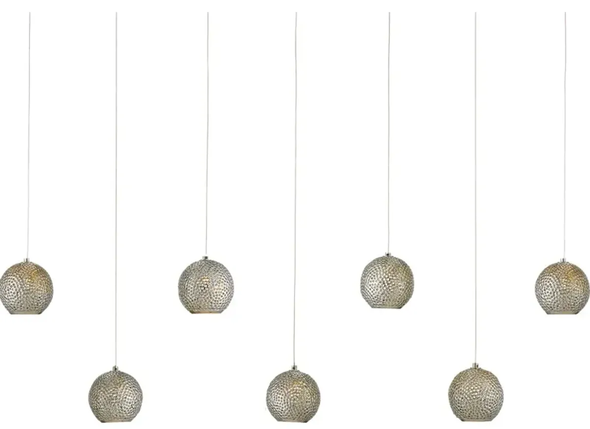 Giro 7-Light Linear Multi-Drop Pendant