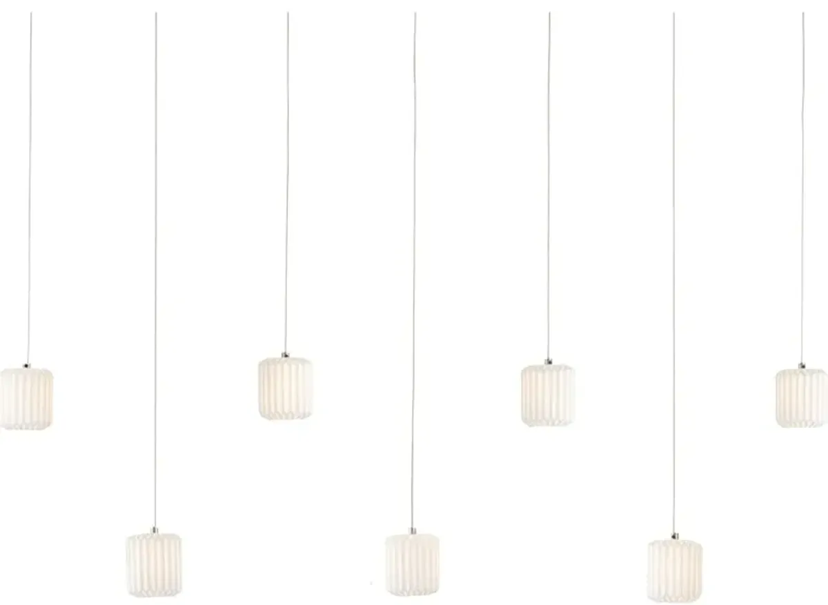 Dove 7-Light Linear Multi-Drop Pendant