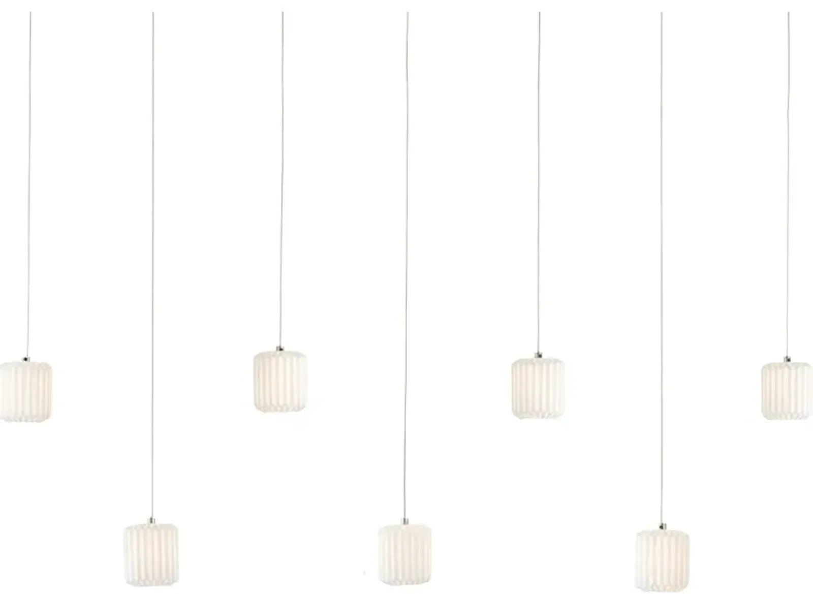 Dove 7-Light Linear Multi-Drop Pendant