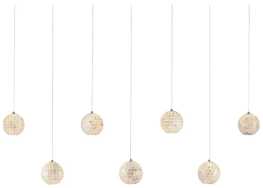 Finhorn 7-Light Linear Multi-Drop Pendant