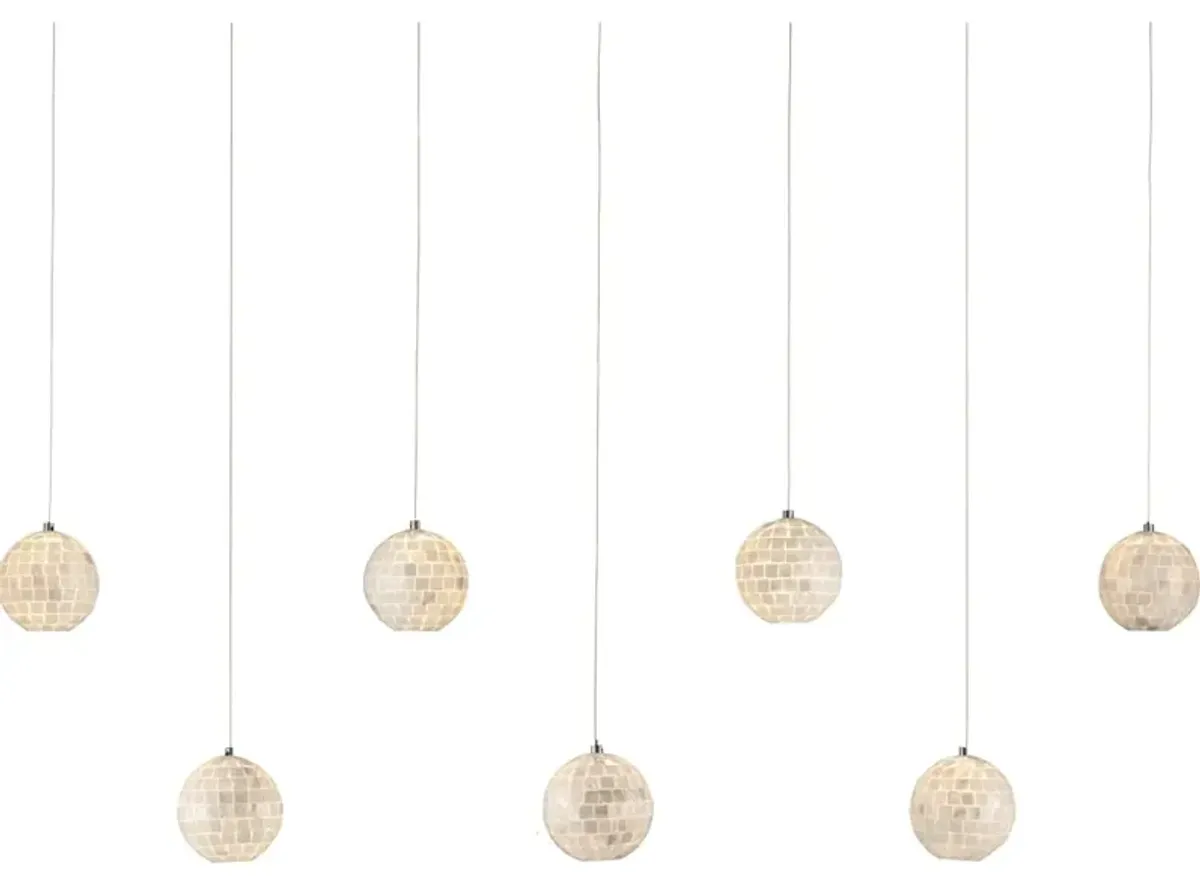 Finhorn 7-Light Linear Multi-Drop Pendant