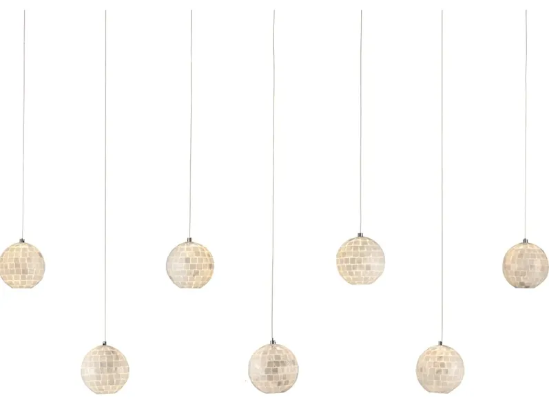 Finhorn 7-Light Linear Multi-Drop Pendant