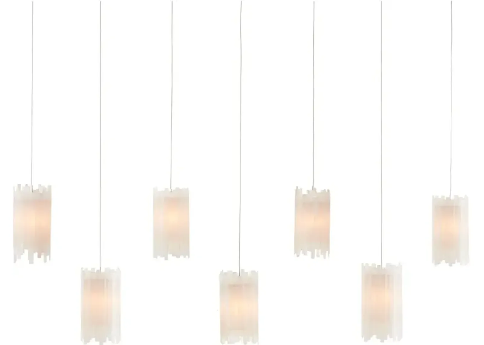 Escenia 7-Light Linear Multi-Drop Pendant