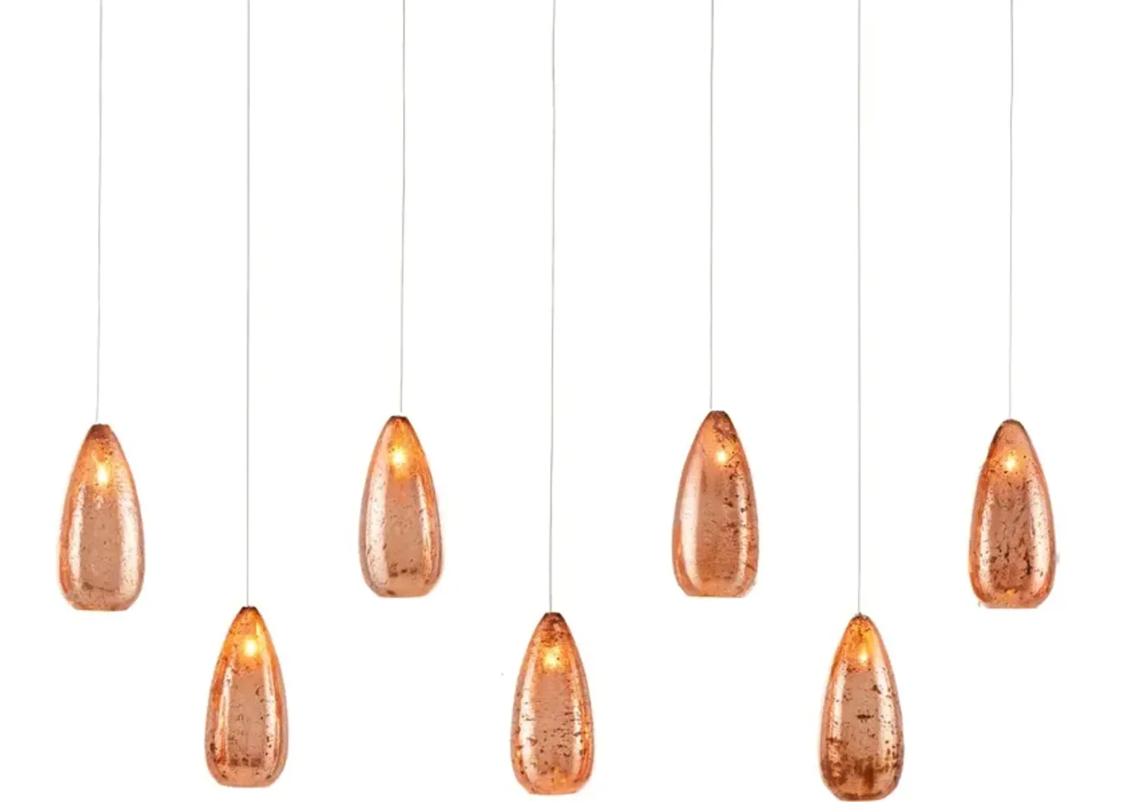 Rame 7-Light Linear Multi-Drop Pendant