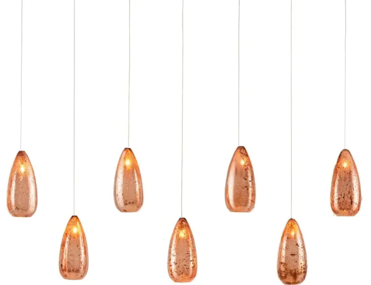 Rame 7-Light Linear Multi-Drop Pendant