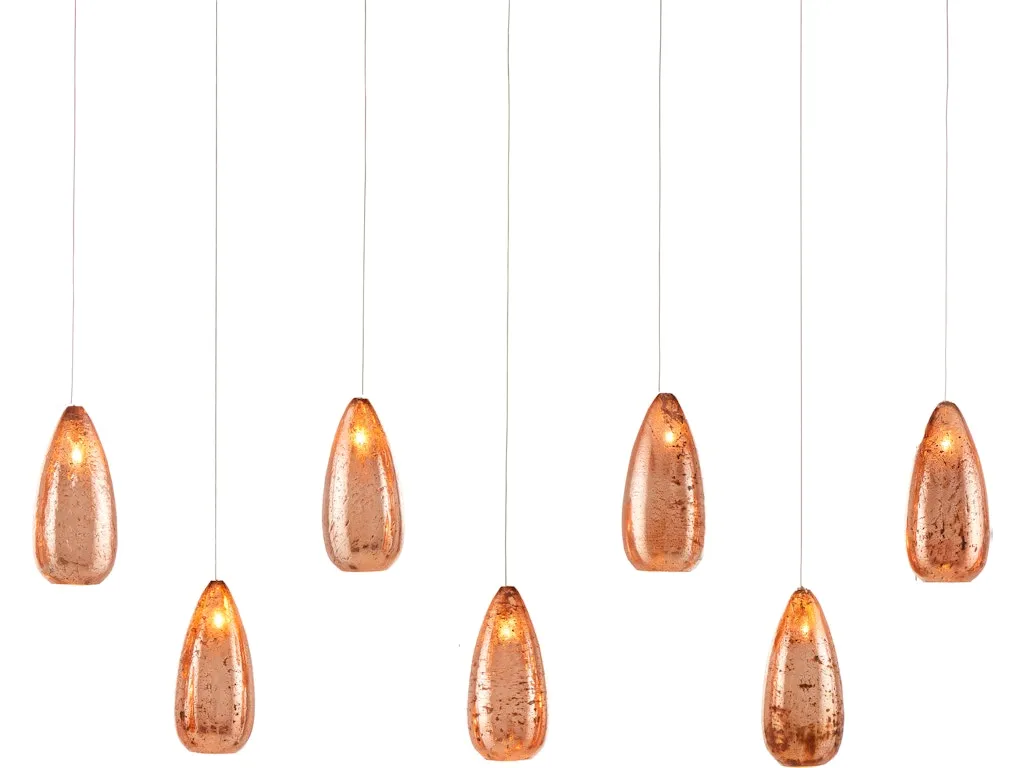 Rame 7-Light Linear Multi-Drop Pendant