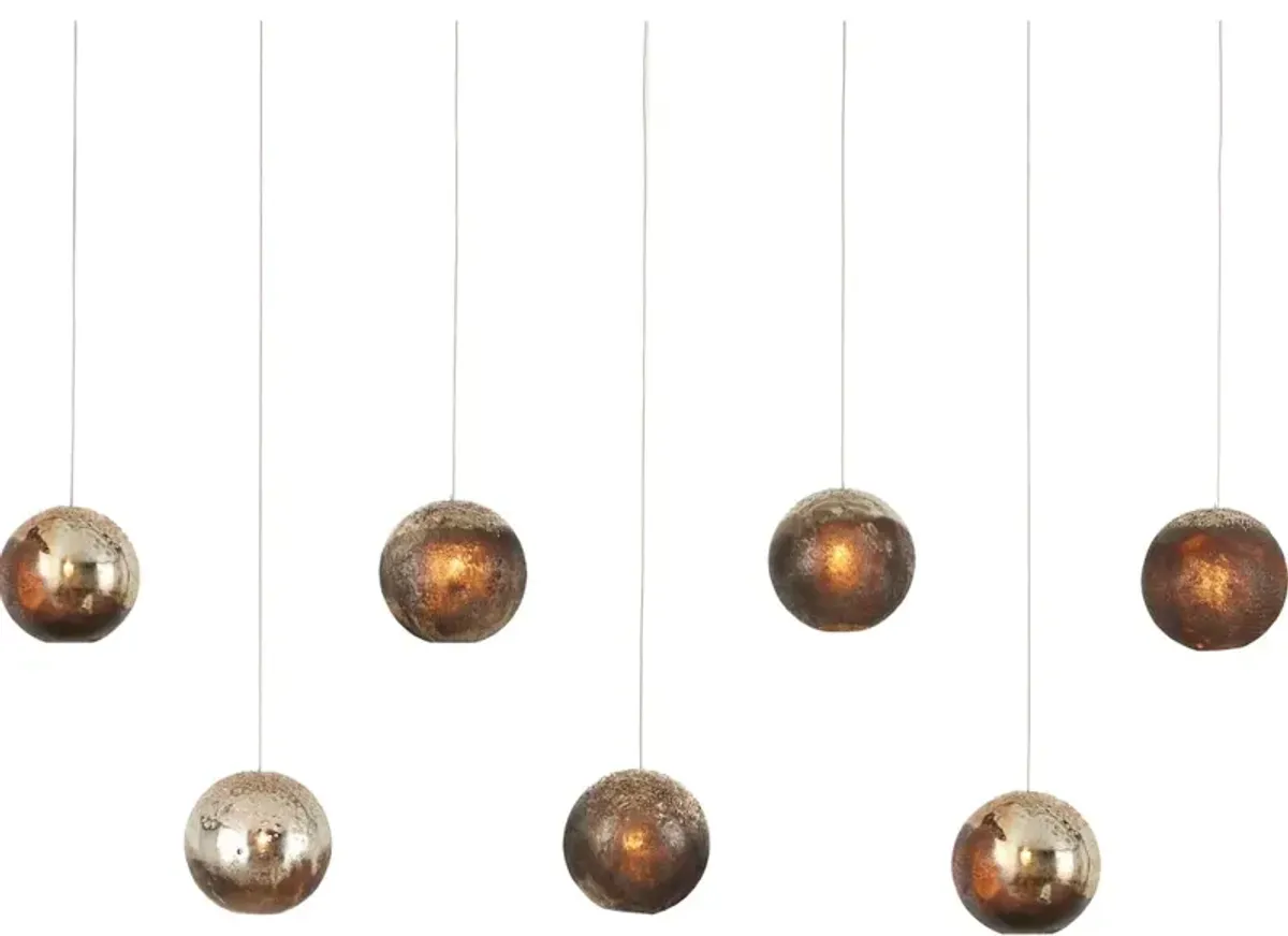 Pathos 7-Light Linear Multi-Drop Pendant