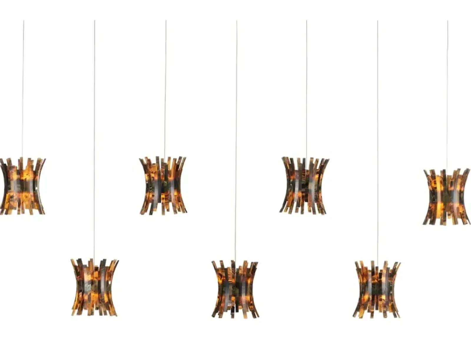 Alsop 7-Light Linear Multi-Drop Pendant