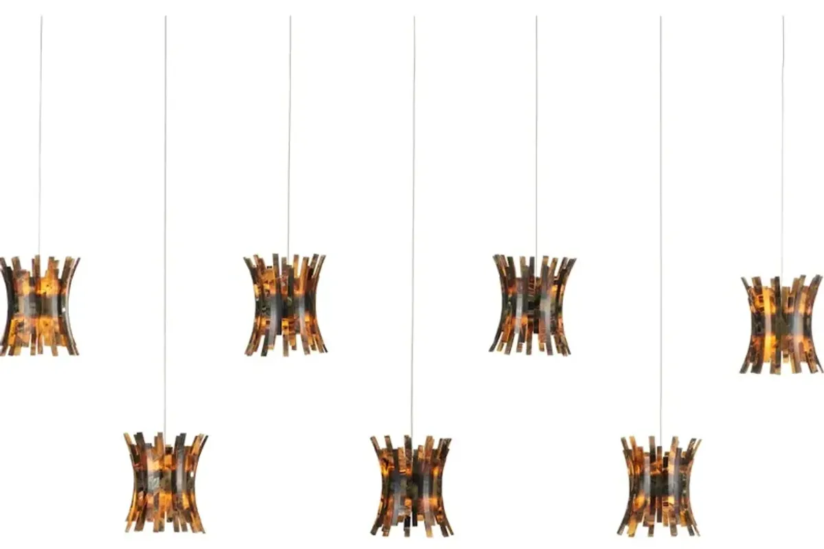 Alsop 7-Light Linear Multi-Drop Pendant