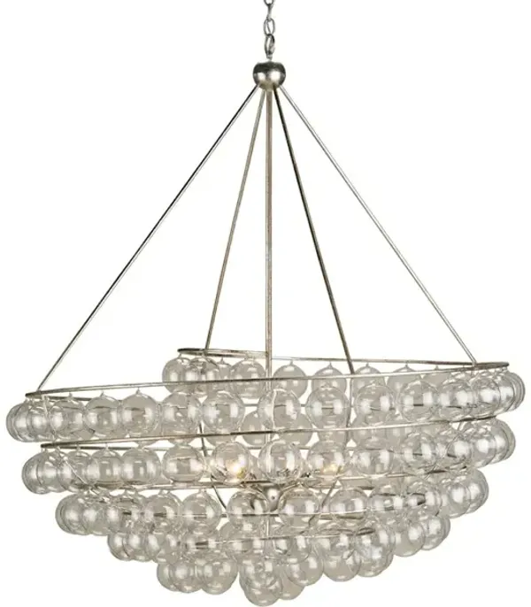Stratosphere Silver Chandelier
