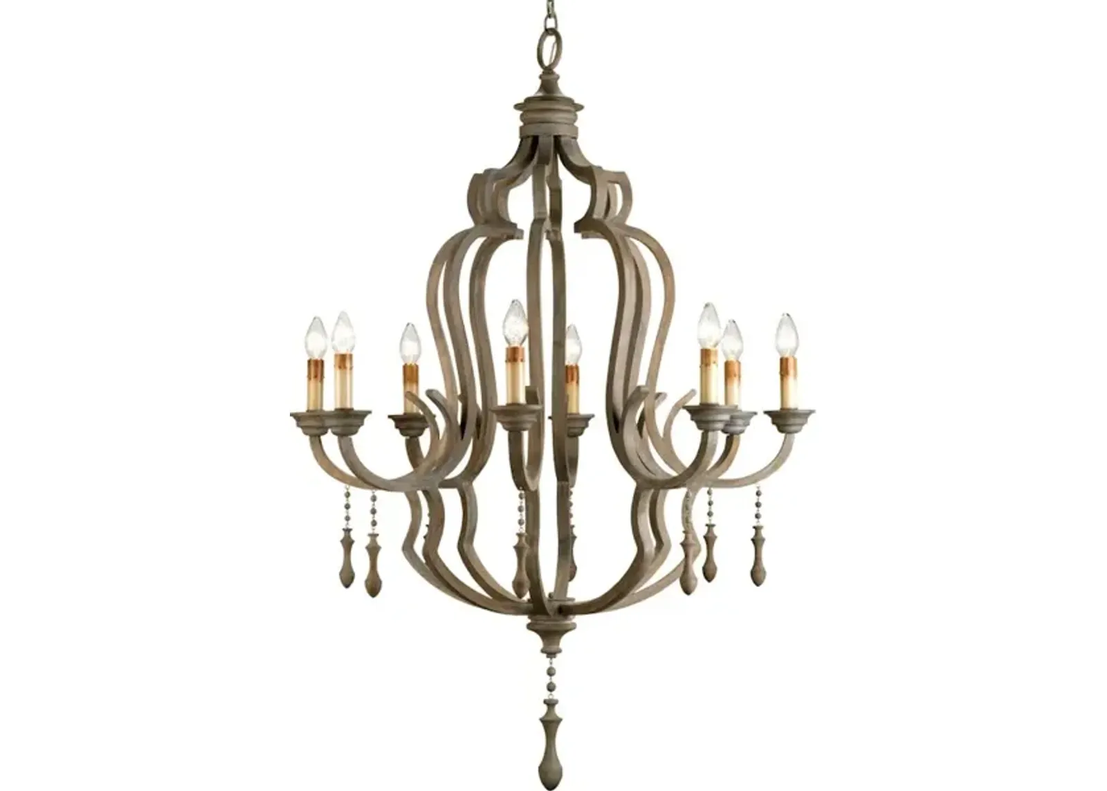 Waterloo Gray Chandelier