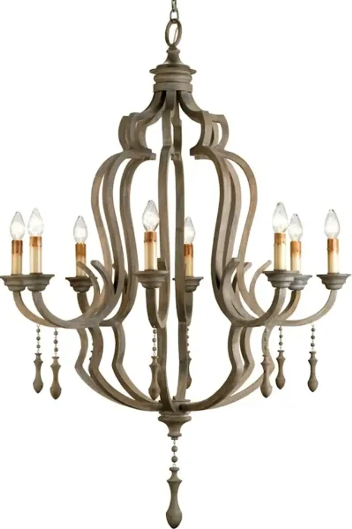 Waterloo Gray Chandelier