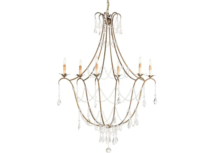 Elizabeth Gold Chandelier