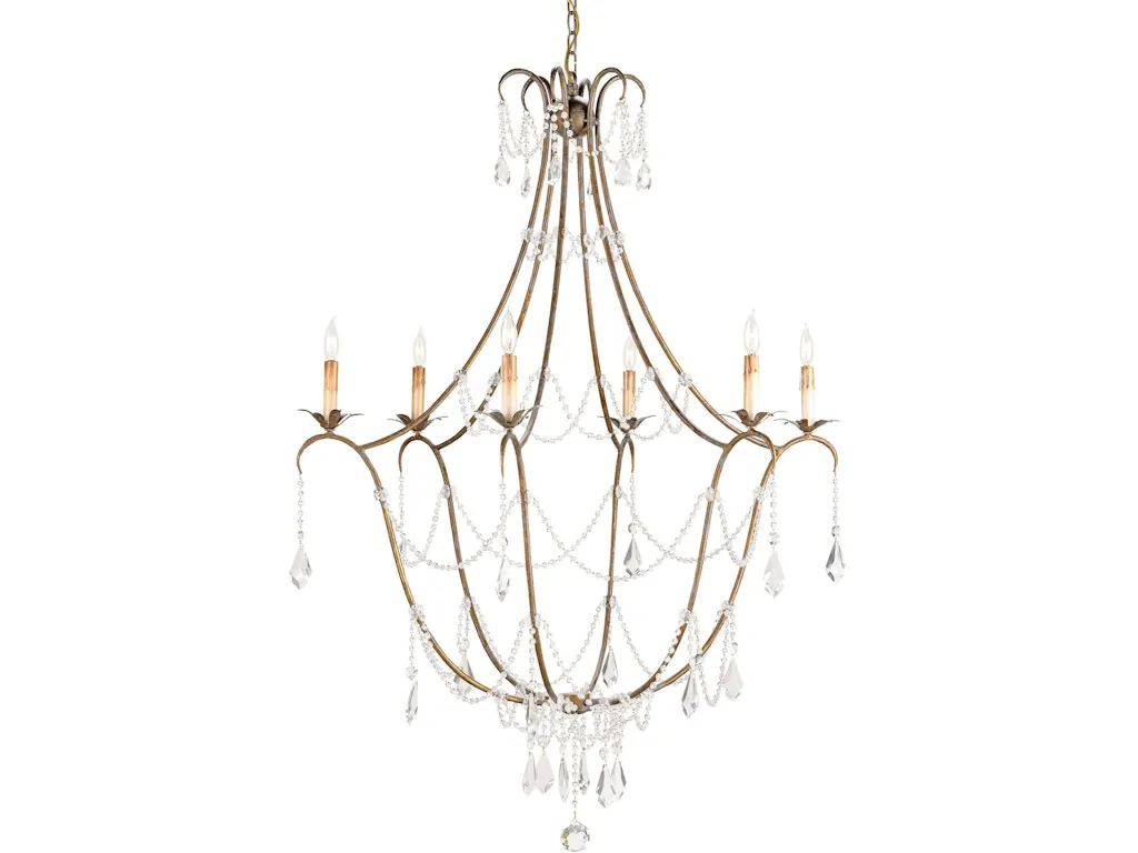 Elizabeth Gold Chandelier