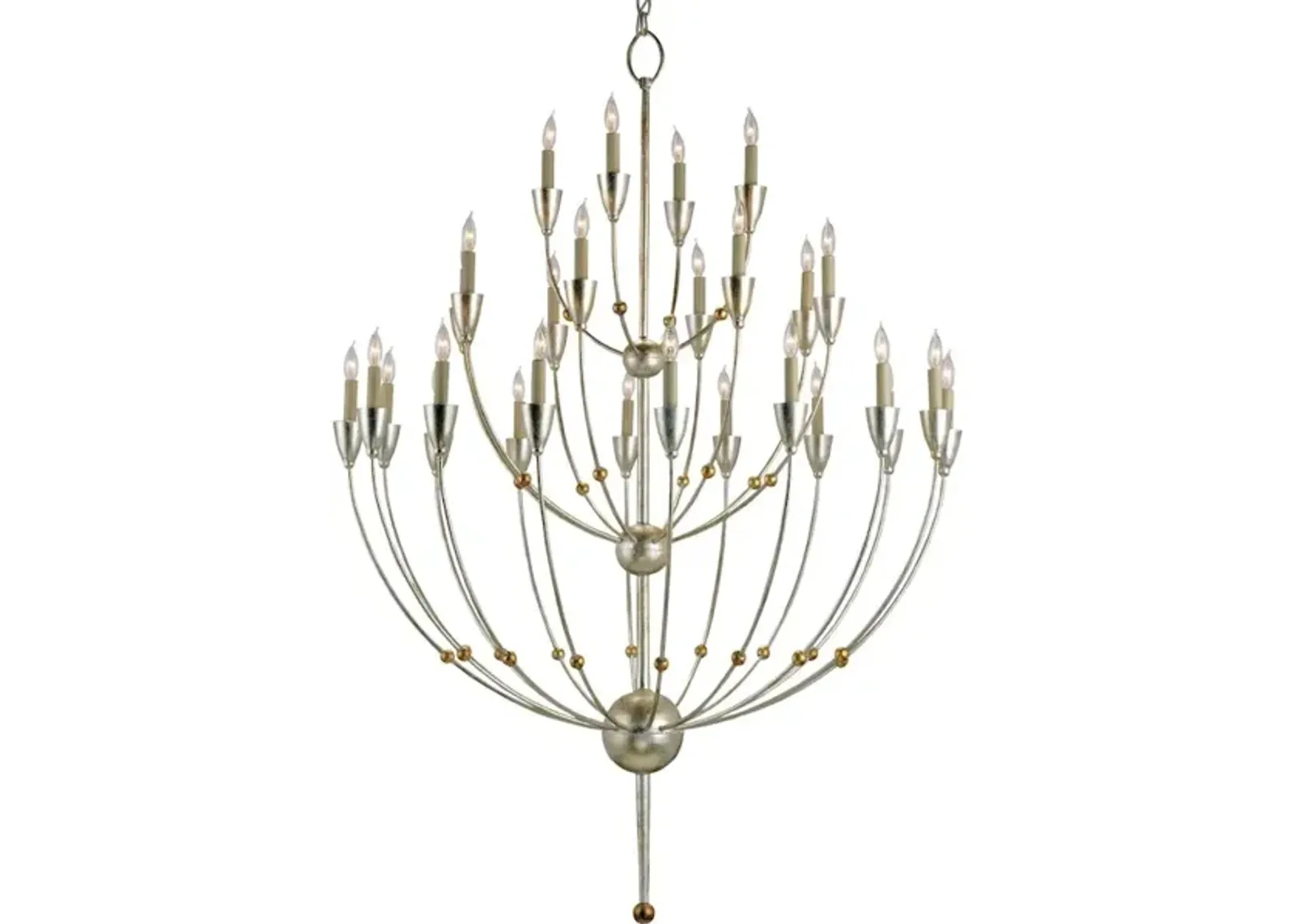 Paradox Silver Chandelier