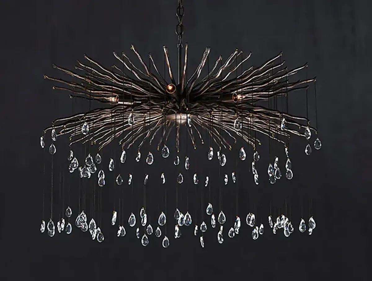 Fen Large Crystal Chandelier