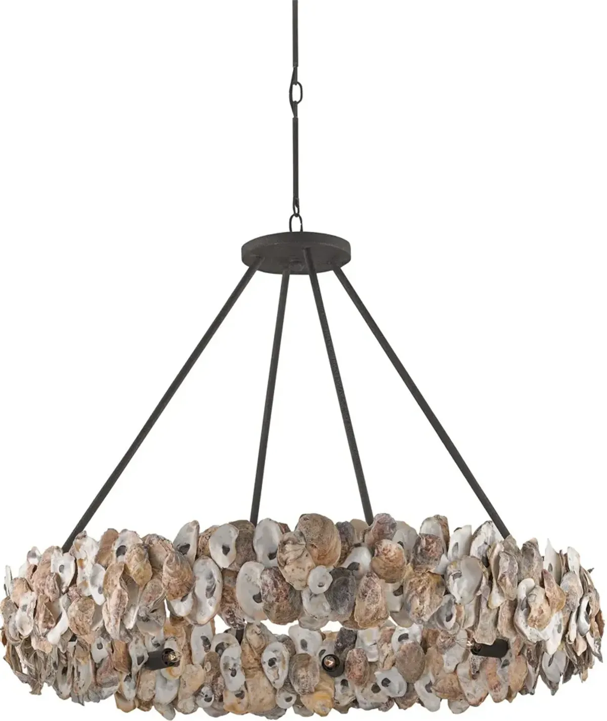 Oyster Shell Chandelier