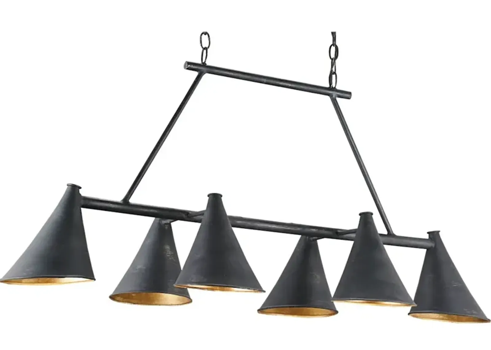 Culpepper Black Rectangular Chandelier