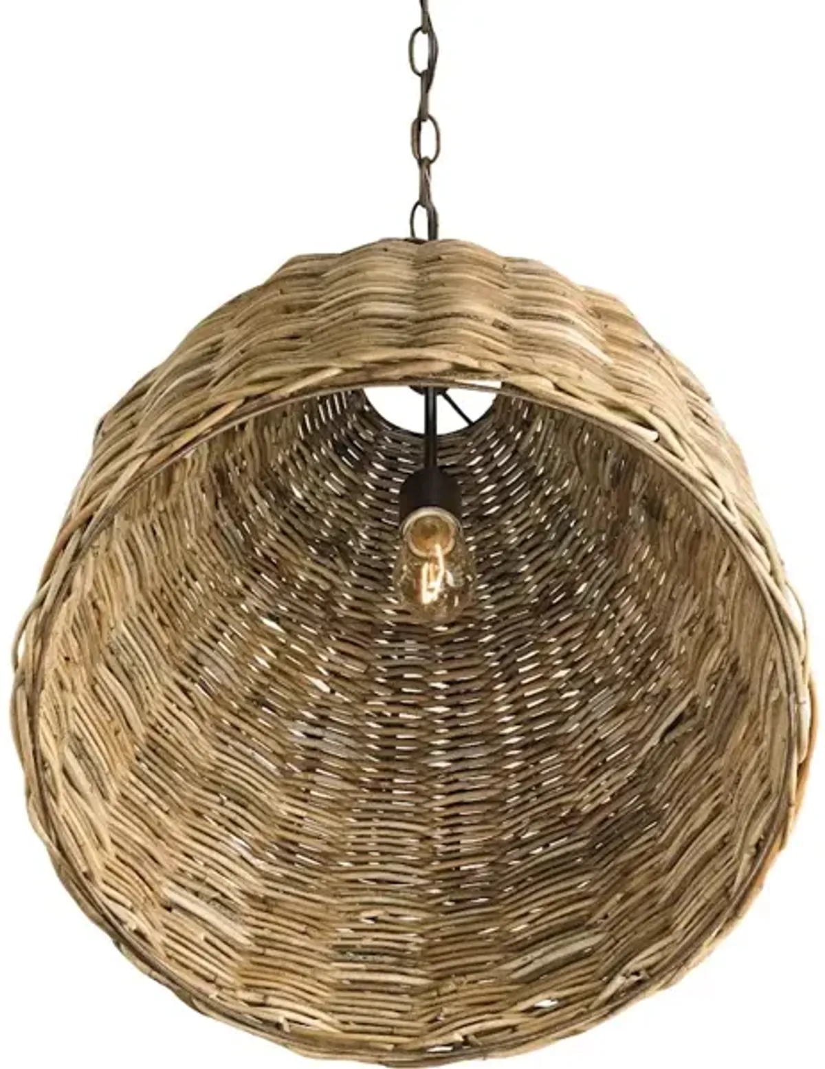 Basket Natural Pendant