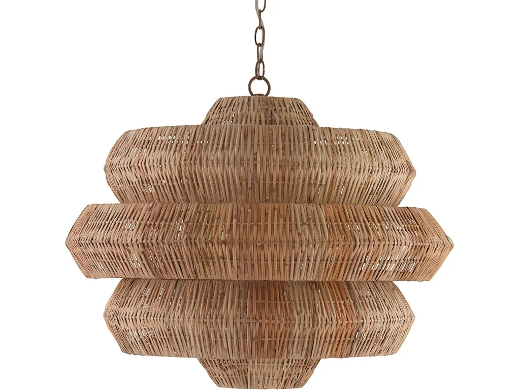 Antibes Medium Natural Chandelier