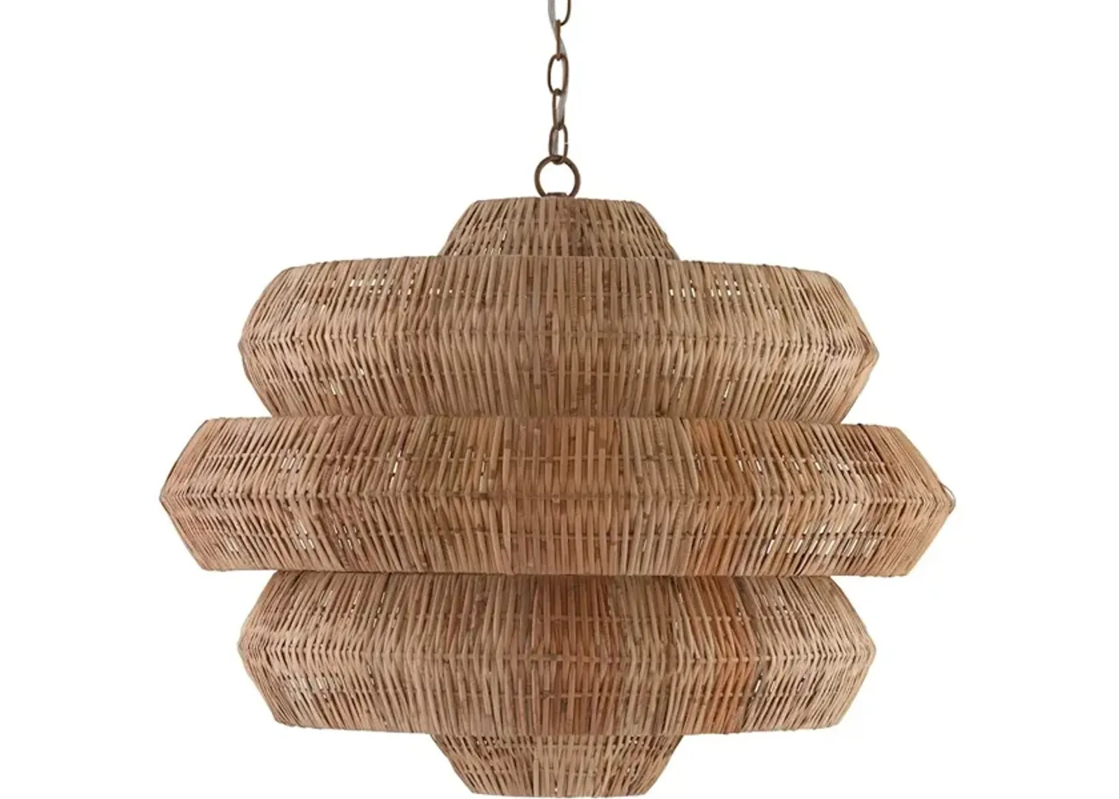 Antibes Medium Natural Chandelier