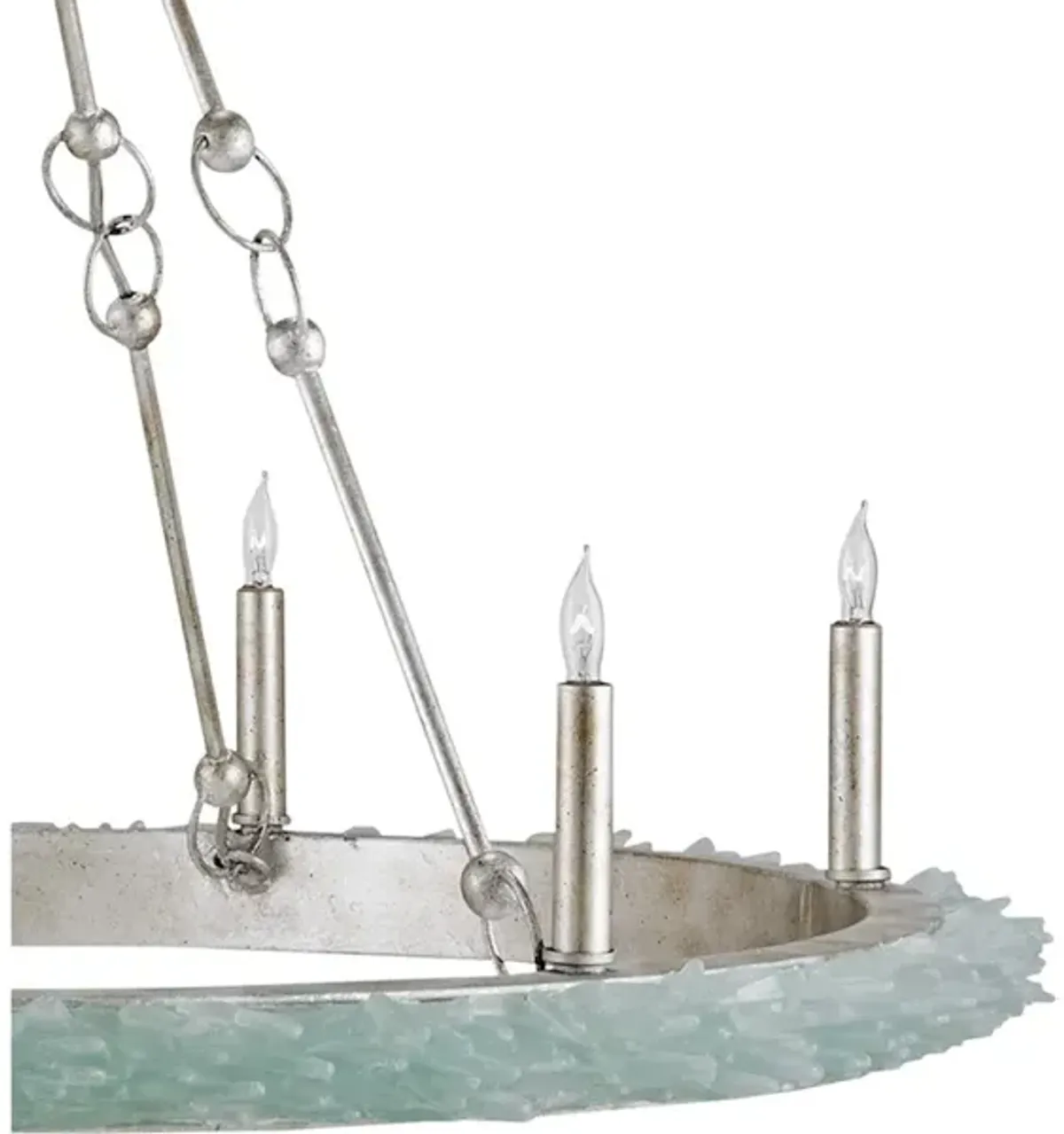 Tidewater Silver Chandelier