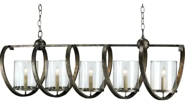 Maximus Medium Bronze Chandelier