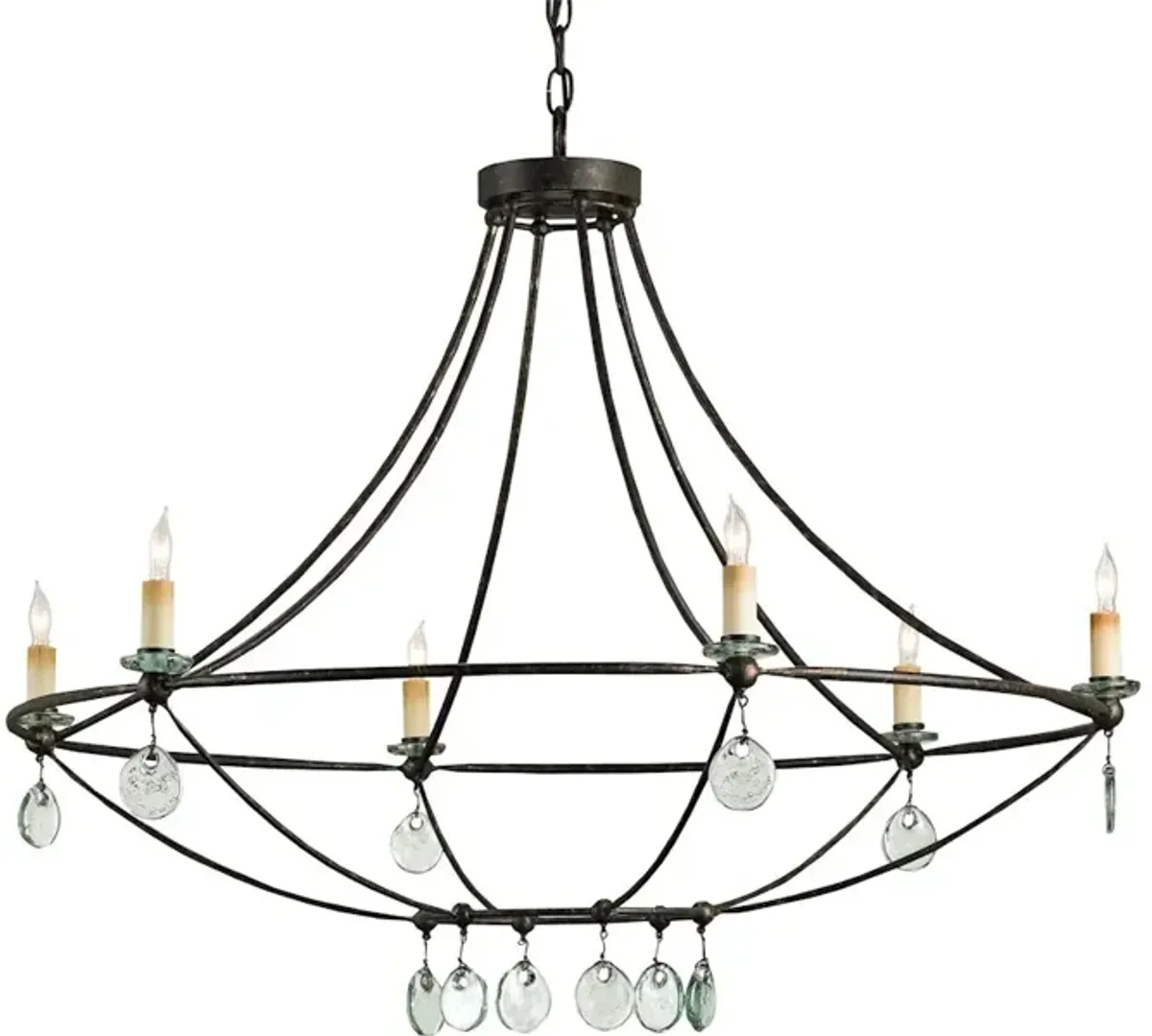 Novella Large Black Chandelier