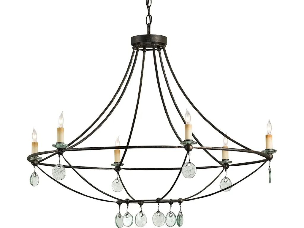 Novella Large Black Chandelier