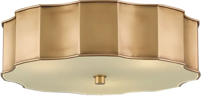 Wexford Brass Flush Mount