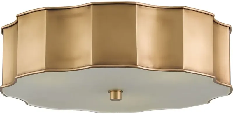 Wexford Brass Flush Mount