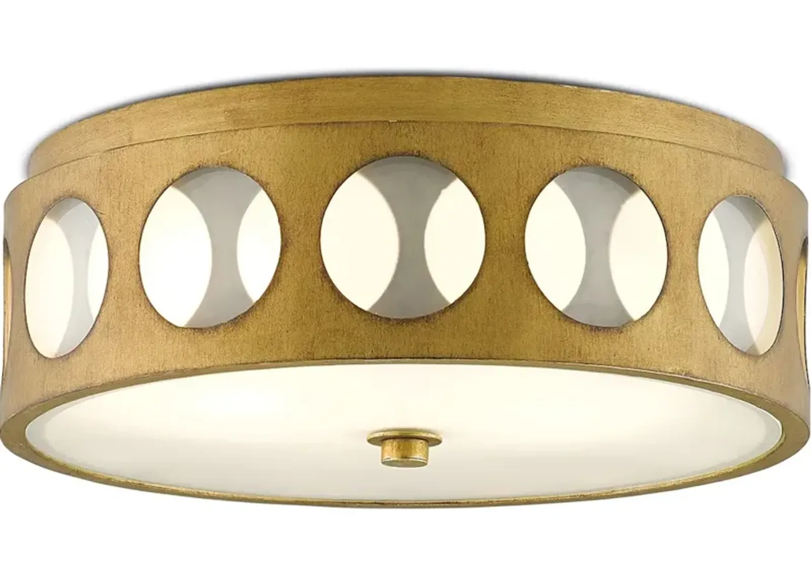 Go-Go Brass Flush Mount