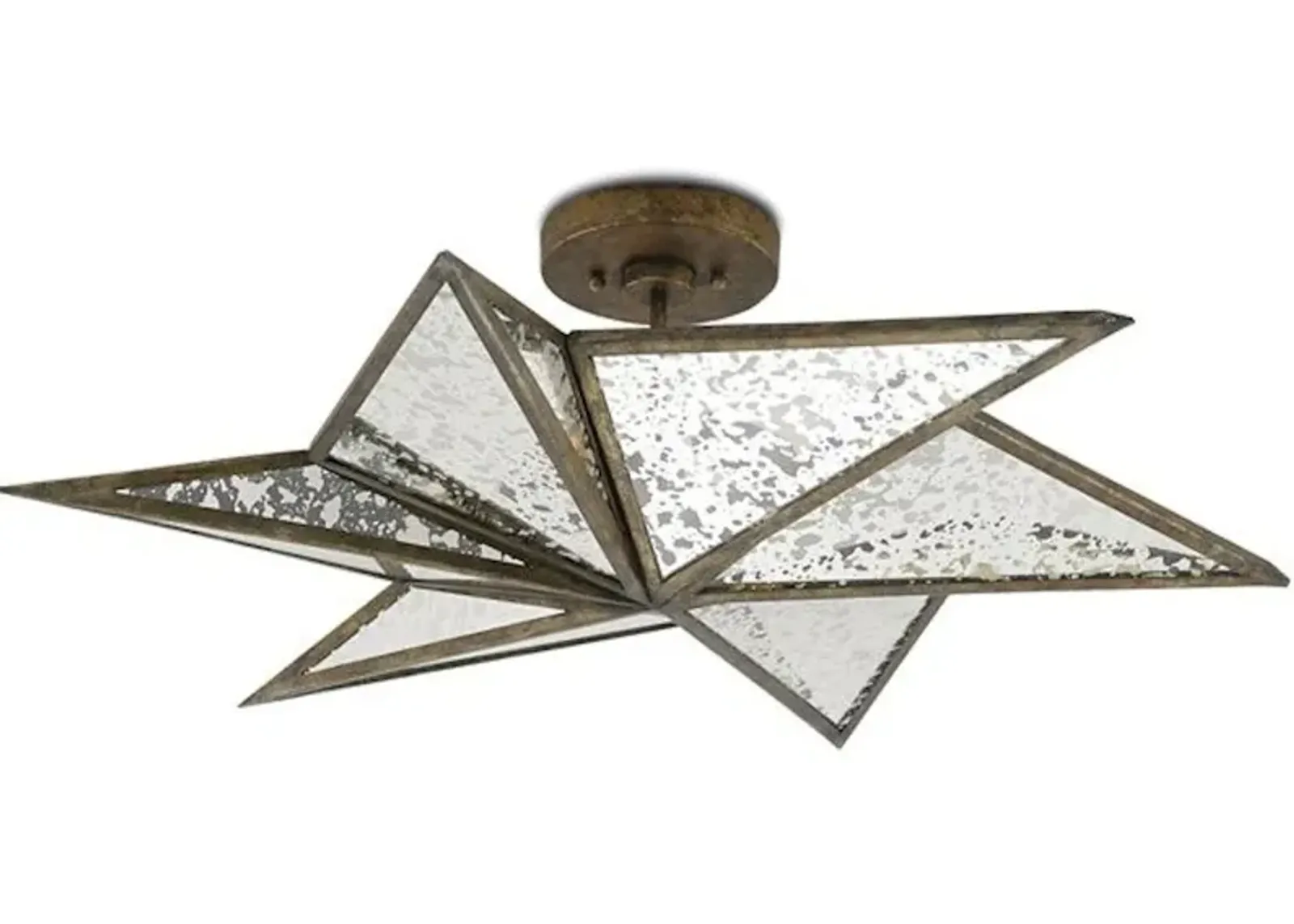 Stargazer Bronze Semi-Flush Mount