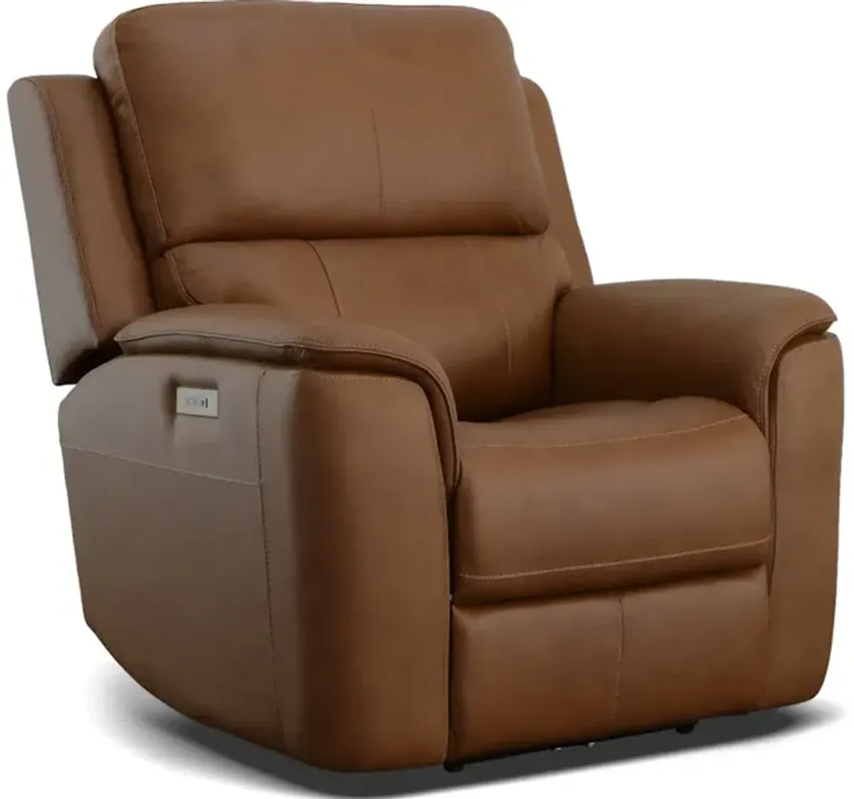 Hale Power Headrest & Lumbar in Carmel Leather - As Shown Only